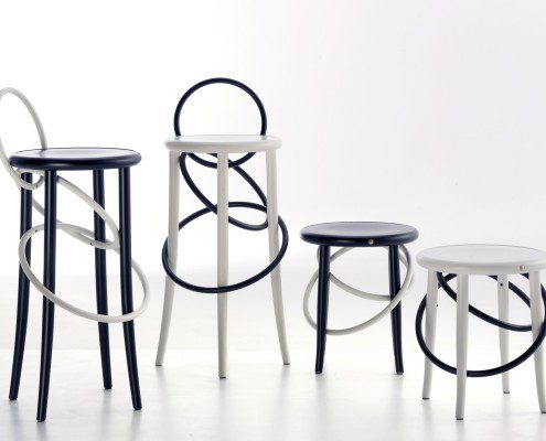 Gebrüder Thonet Vienna al Salone del Mobile | Vista d'insieme Sedie Thonet