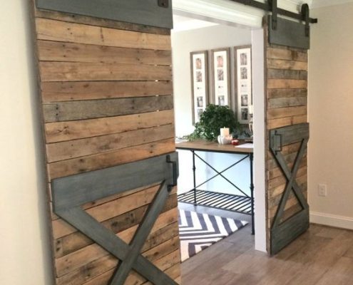 doppia porta scorrevole