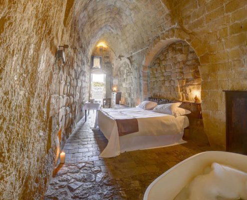 stanza da letto classic in grotta 17 Matera nei Sassi Le Grotte delle Civita