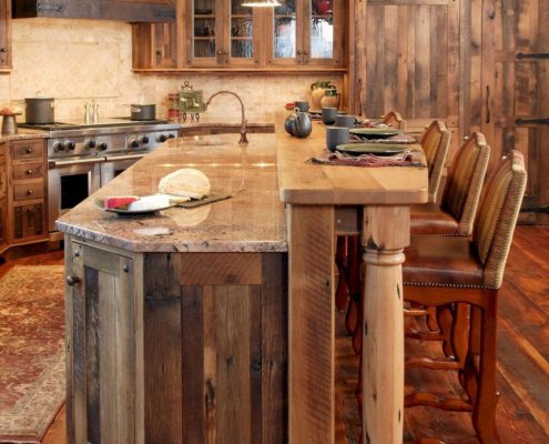 arredo casa agriturismo cucina credenze tavoli luci idee decoro 12