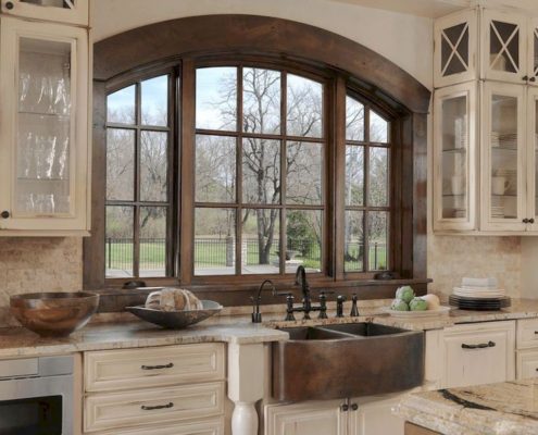 arredo casa agriturismo cucina credenze tavoli luci idee decoro 13