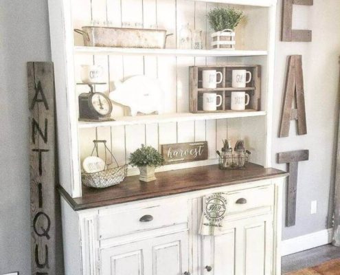 arredo casa agriturismo cucina credenze tavoli luci idee decoro 15