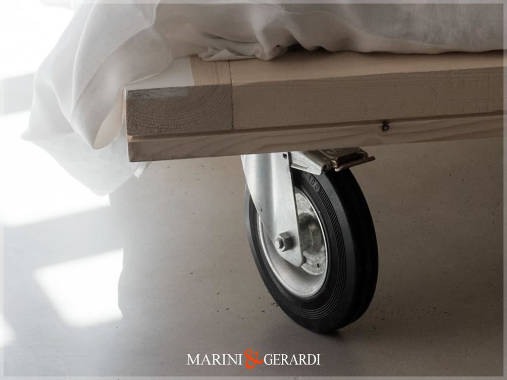 arredo moderno letto con ruote marini gerardi 04